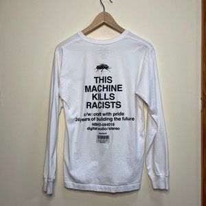 Neighborhood graphic long sleeve tee - White - Size XS